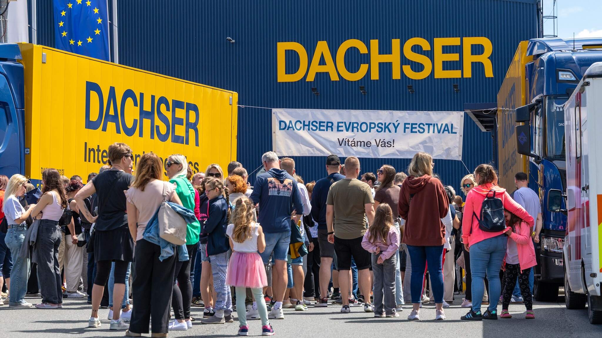 Das DACHSER Jubil&auml;um in Tschechien als Familienfest