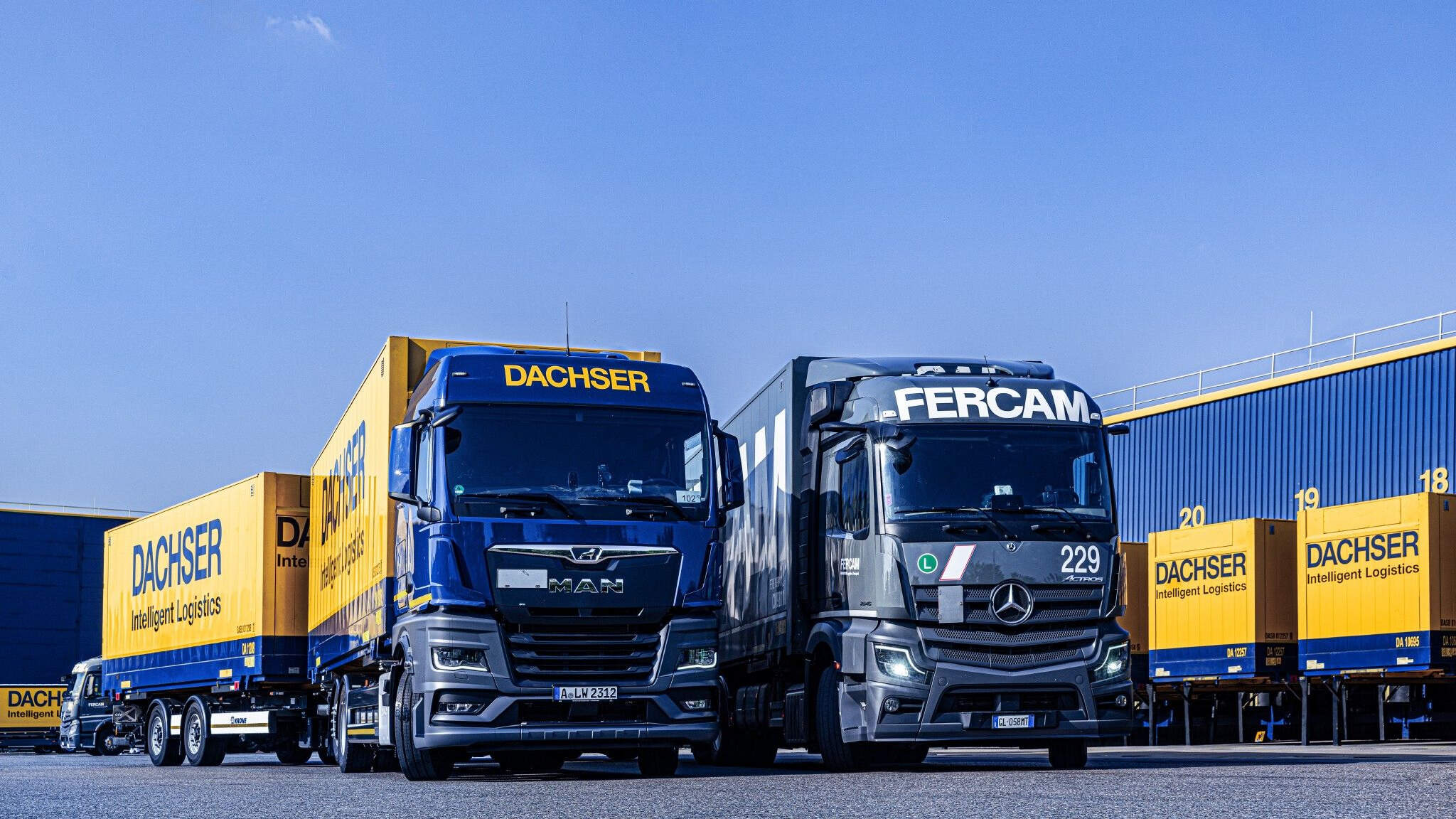 DACHSER verfügt über ein eigenes Netzwerk durch DACHSER & Fercam Italia. DACHSER verfügt über ein eigenes Netzwerk durch DACHSER & Fercam Italia.