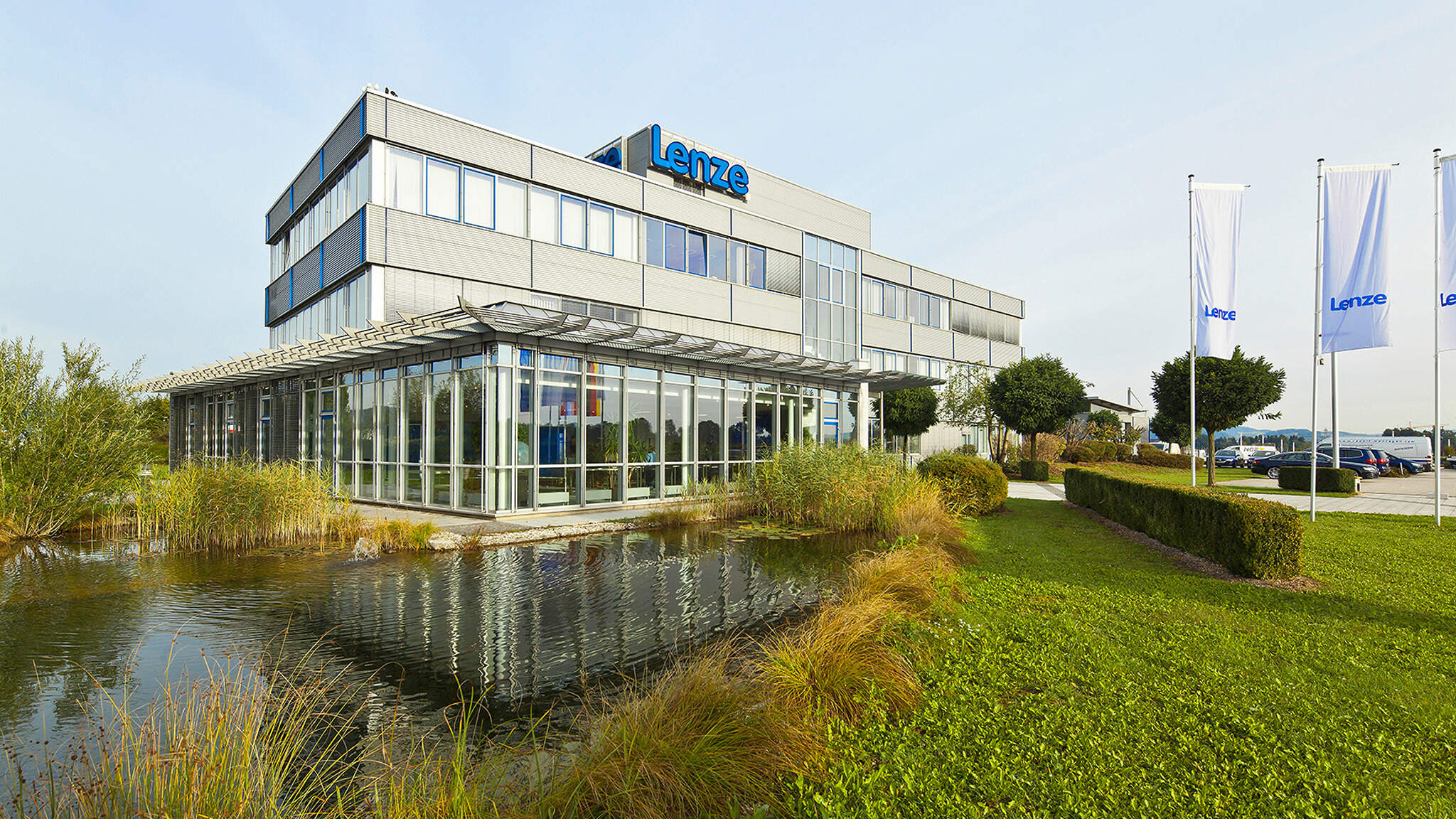 Das Headquarter der Lenze Gruppe im österreichischen Asten. Das Headquarter der Lenze Gruppe im österreichischen Asten.