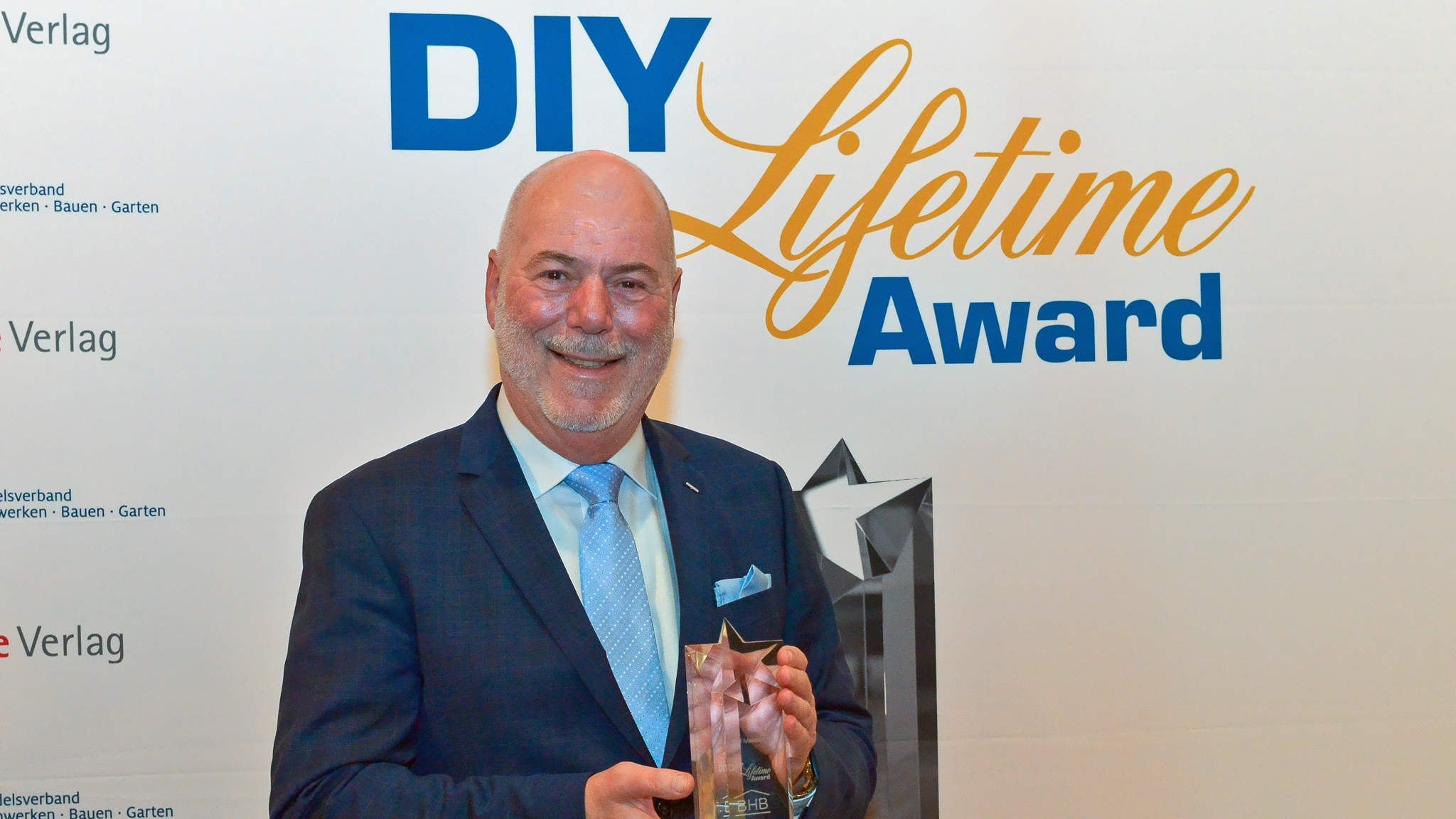 Ralf Meistes erhält DIY-Lifetime Award 2019 Ralf Meistes erhält DIY-Lifetime Award 2019