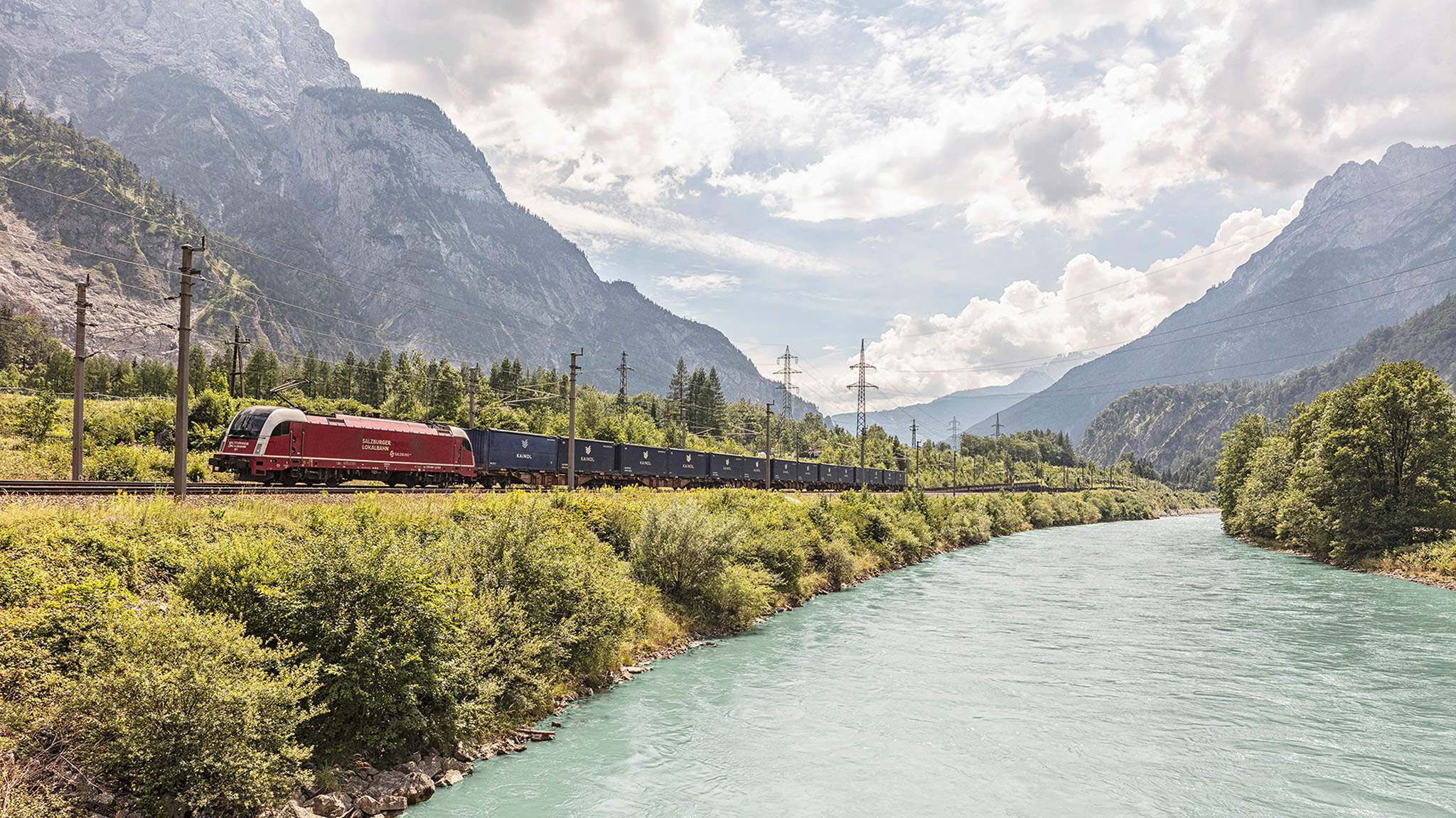 Auf dem Weg zu internationalen Märkten: der Kaindl Zug Auf dem Weg zu internationalen Märkten: der Kaindl Zug